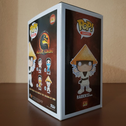 Funko Pop! Games Mortal Kombat Raiden With Lighting #539 (Usado)