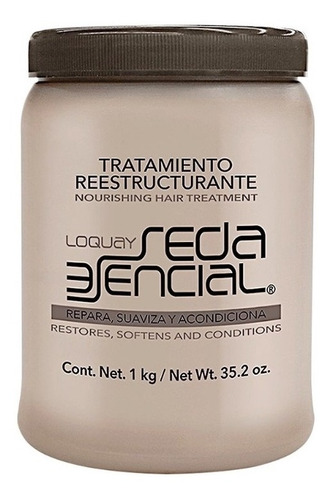 Seda Esencial Tratamiento Reestructurante De Cabello Loquay