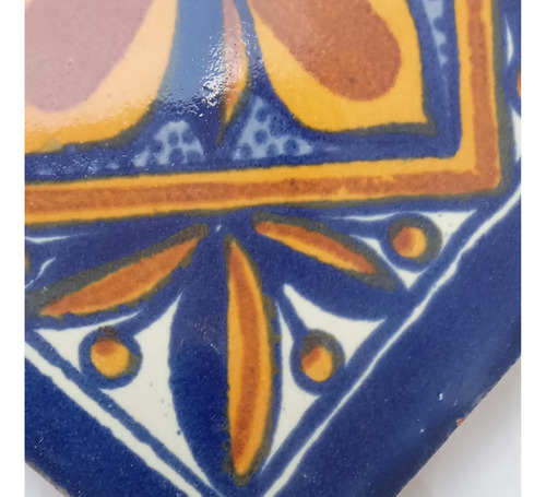 Azulejo Talavera Confeti 2da, Pequeño Detalle 130 Pz 10x10cm (Usado)