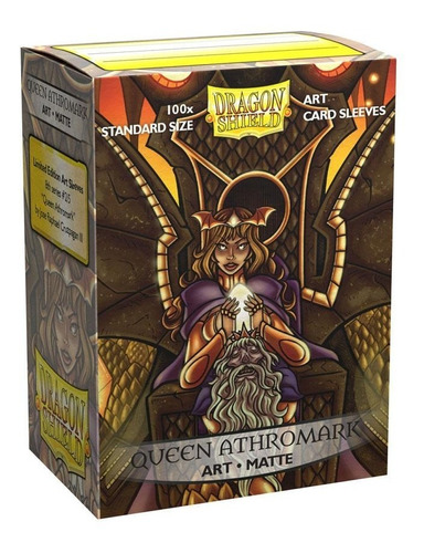 Dragon Shield Sleeves - Queen Athromkark Para Juegos De Mesa