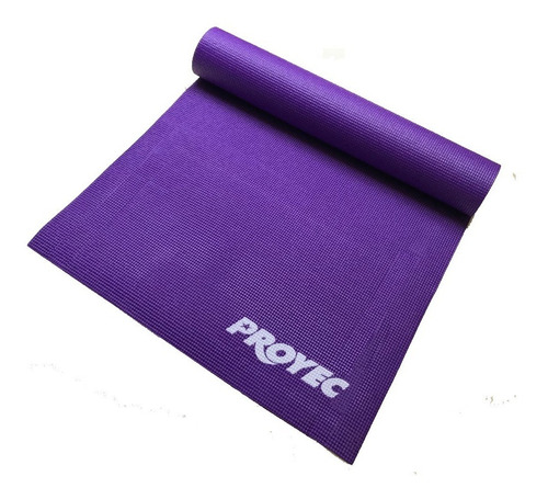 Colchoneta Yoga Mat Pilates 4mm Matt Pilates Pvc Aislamiento Color Violeta - Proyec