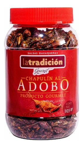 Bote De Chapulines Enteros Grandes Oaxaqueños 105gr