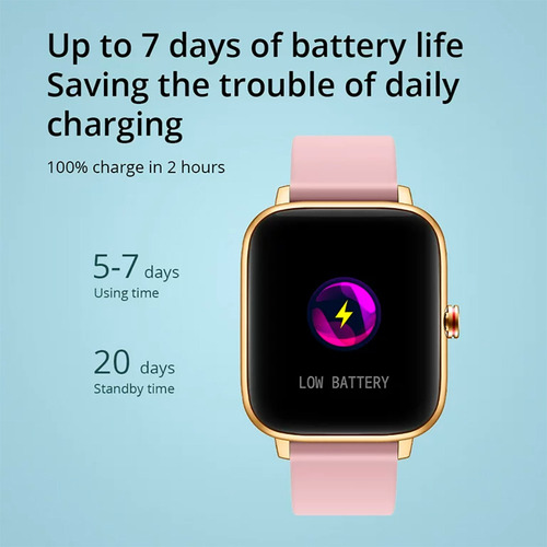 Smartwatch Colmi P8 Max 1.69" caja p8 max silver, malla p8 max silver y bisel p8 max silver