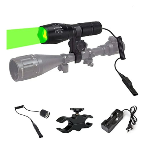 Windfire Green Light Led Flashlight Super Bright 8000 Lumen