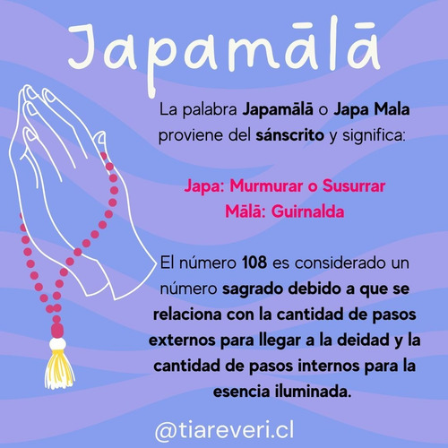Collar Protector Japa Mala Amazonita / Japamala Rosario