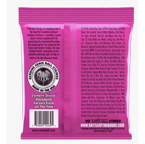 Imagem 2 de 4 de Encordoamento Guitarra 09 Ernie Ball Rps-9 Super Slinky 2239