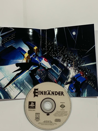 Einhander Ps1 Capa E Poster Ps1