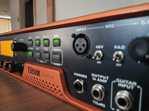 Multiefectos Y Tarjeta De Sonido Daw Usb Eleven Rack 