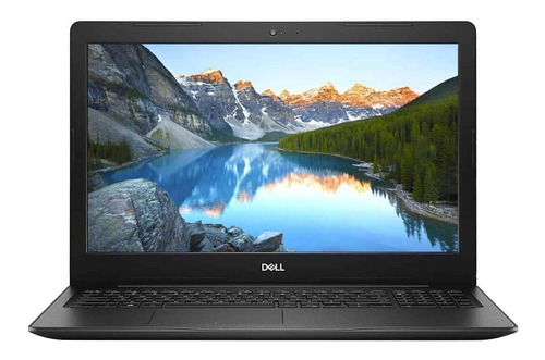 Notebook Dell Inspiron 3583 preta 15.6", Intel Core i7 8565U  8GB de RAM 2TB HDD, Intel UHD Graphics 620 1366x768px Linux
