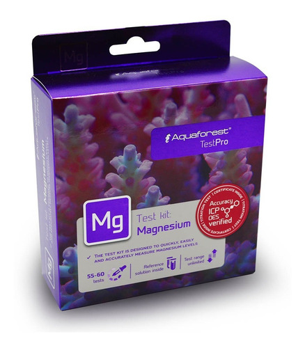 Imagem 3 de 7 de Kit Teste Aquaforest Cálcio, Alcalinidade, Magnésio Ca Mg Kh
