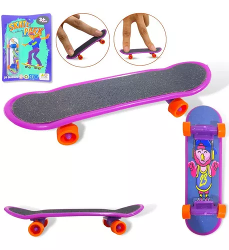 Skate De Dedo C/ Ferramentas Jogo Rodas Brinquedo Radical