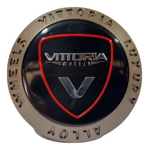 Calota Central Roda Vittoria Wheels Bronze