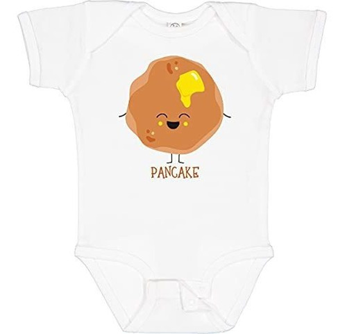 Inktastic Cute Kawaii Pancake Baby Body Newborn B07hz27kks1