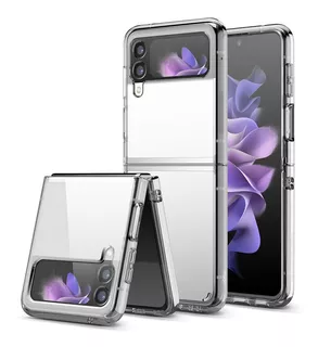 Estuche Para Galaxy Z Flip 3 Hybrid Case Elago Transparente