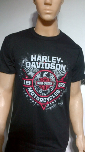 Remeras Moto Harley Davidson Choppers 100% Algodon