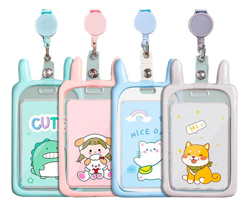 . Gafete Lanyard Cinta, Silicona Suave, Lindo, Campus,