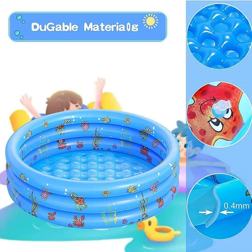 Annthor Alberca Inflable Para Niños Mini Alberca Inflable