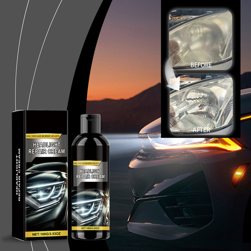Limpiador Reparador De Lentes Líquido Para Automóviles Autom