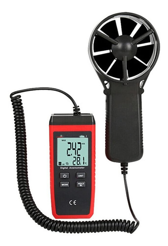 Wdbby Split Digital Anemometer Precise Wind Speed Sensor