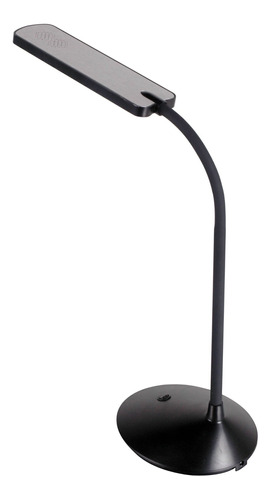 Sylvania  led Lámpara De Computadora, Negro Con Un Cuello.