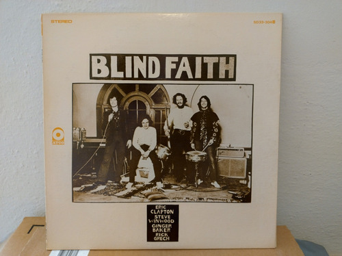 Lp Blind Faith Edição Original Americana Com Memorabilia