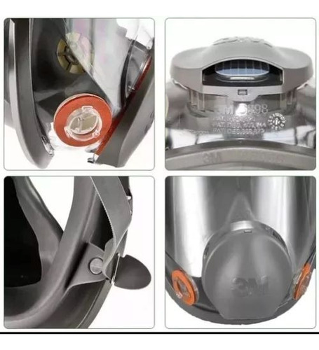 Máscara Respirador Facial 6900 G 3m Original