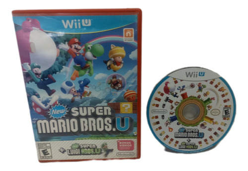 New Super Mario Bros U + New Super Luigi Bros U Físico  (Reacondicionado)