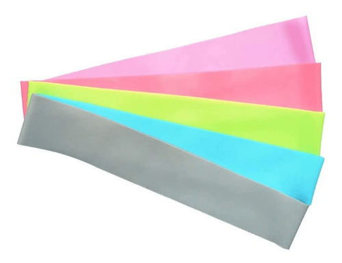 Set Bandas Resistencia Mini Band Tipo Theraband 5u Pro
