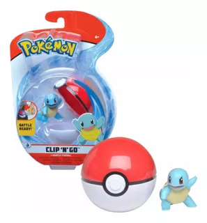 Pokemon Squirtle Clip & Go Kit