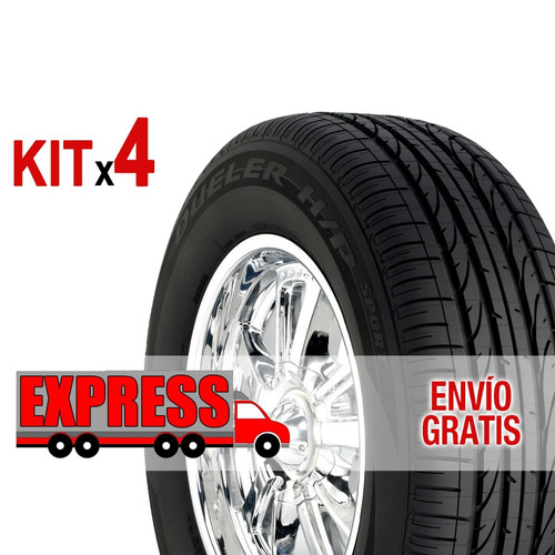 Combo 4u 235/55 R17 Dueler H / P Sport Bridgestone Envío $0