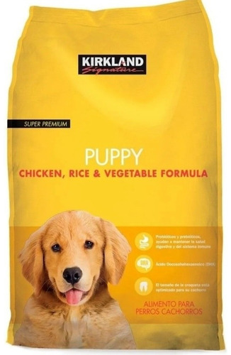 Alimento Kirkland Cachorro Puppy Pollo/arroz Bulto 9.07 Kg