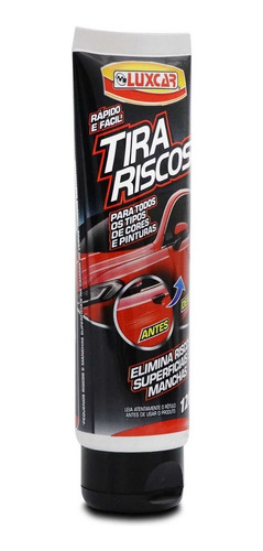 Tira Riscos Luxcar 120g Remove Riscos E Manchas Superficiais