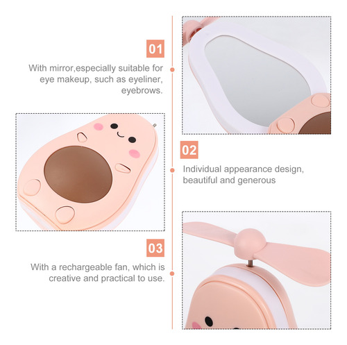 1 Juego De Maquillaje Portátil Con Espejo De Maquillaje Con