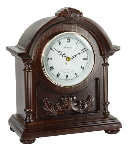 Reloj Mesa Madera Campanilla