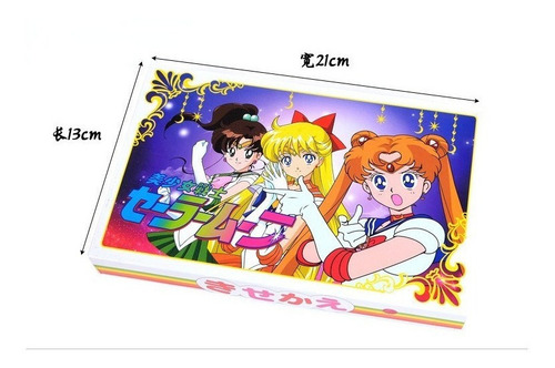 Imagen 10 de 10 de Conjunto De Collar De Arma De Sailor Moon Charm Plata