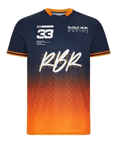 Playera Red Bull Max Verstappen Azul Modelo Nuevo