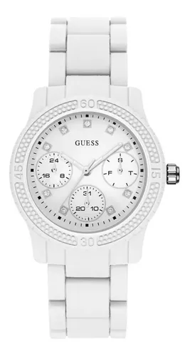 Reloj Guess Mujer G By Guess Blanco Casual W0944l1