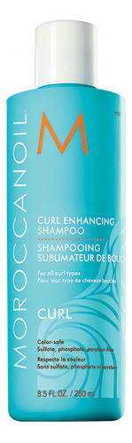 Moroccanoil Shampoo Curl, 250ml, Cabellos Rizados, Rulos