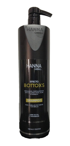 Shampoo Hanna Caball Botox S 1 Lt 