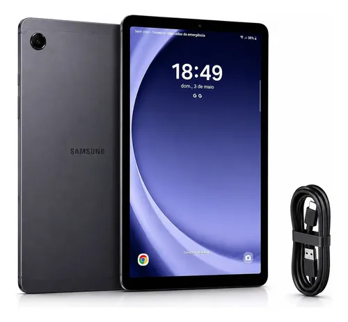 Tablet Samsung Tab A9 Preto 64gb (Novo com caixa aberta