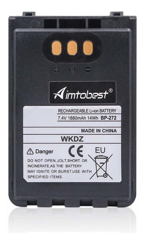 Bp- Bateria Ion Litio Para Icom Radio Id-a Id-e Bp Bp-li