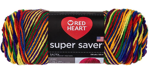 Red Heart 66399 Hilo Super Saver, Mexicana Print