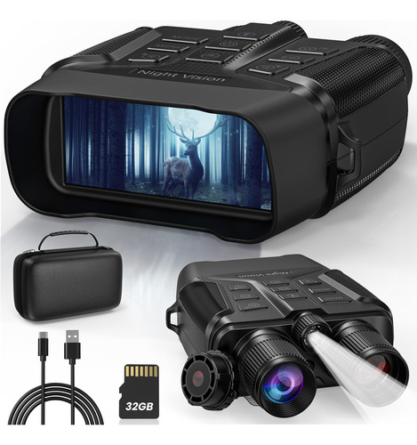 Gafas De Visión Nocturna Con Batería Recargable 5000 Mah