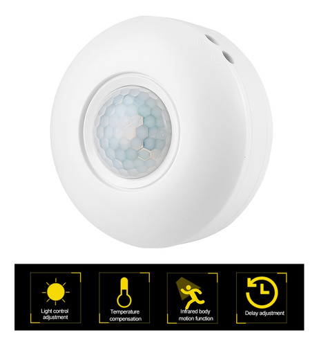 Sensor De Infrarrojos De 12 V Dc Pir, Sensor De Movimiento C