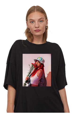 Remera De La Rose Flores Unisex Personalizada Algodón