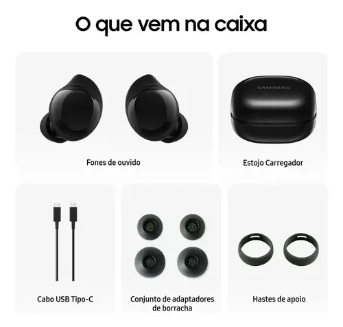 SAMSUNG ELETRONICA DA AMAZONIA LTDA Samsung Galaxy Buds + Galaxy