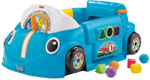 Imagen 2 de 7 de Fisher-price Smart Stages Crawl Around Carro Azul