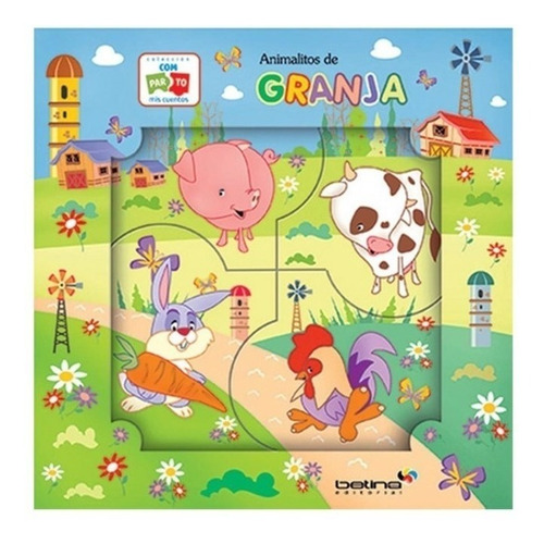 Comparto Mis Cuentos : Granja Rompecabezas 4 Libros