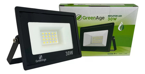 Refletor De Led Smd Holofote 50w Bivolt Luz Branco Frio 6000-6500k Ip66 - Green Age