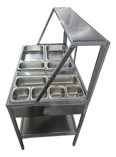 Bufetera Con Insertos De Linea